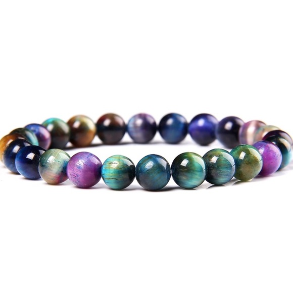 Amazing Tiger’s Eye 8 mm ✨Charged✨ bracelet - Picture 2 of 6